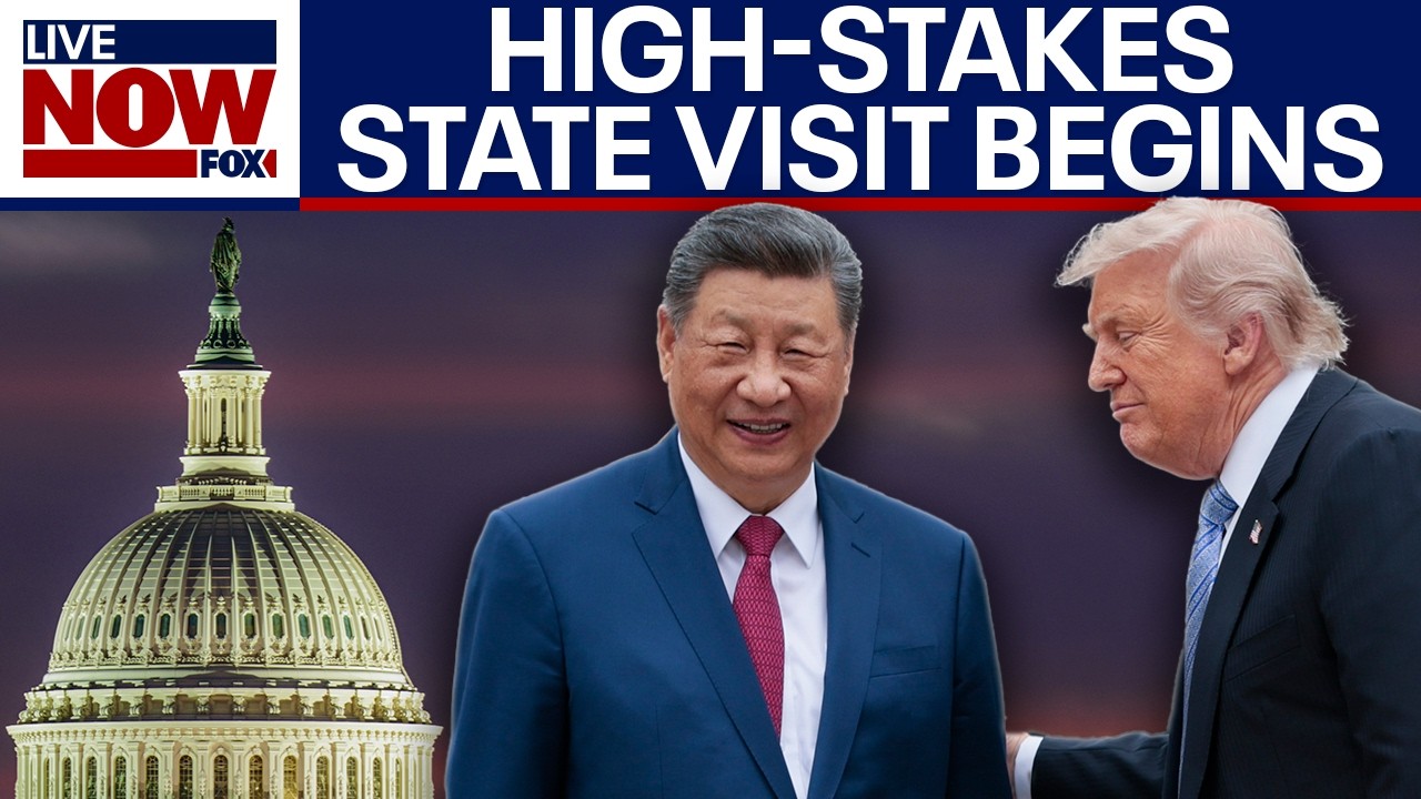 Trump welcomes China’s Xi to Washington for high-stakes state visit