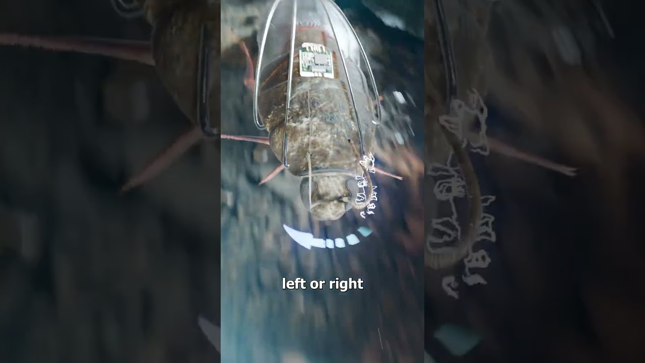 Turning Cockroaches Into Tiny Rescue Divers 😮