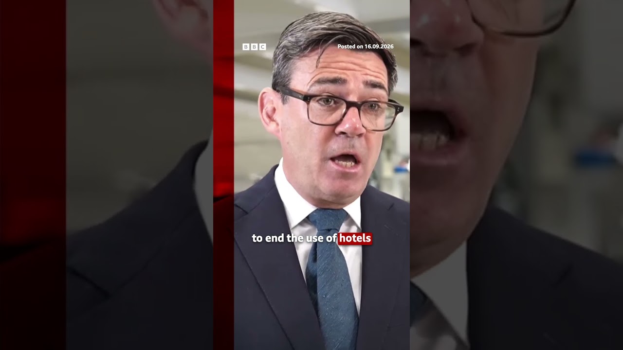 UK PM Andy Burnham reacts to village that voted to leave the UK. #BBCNews