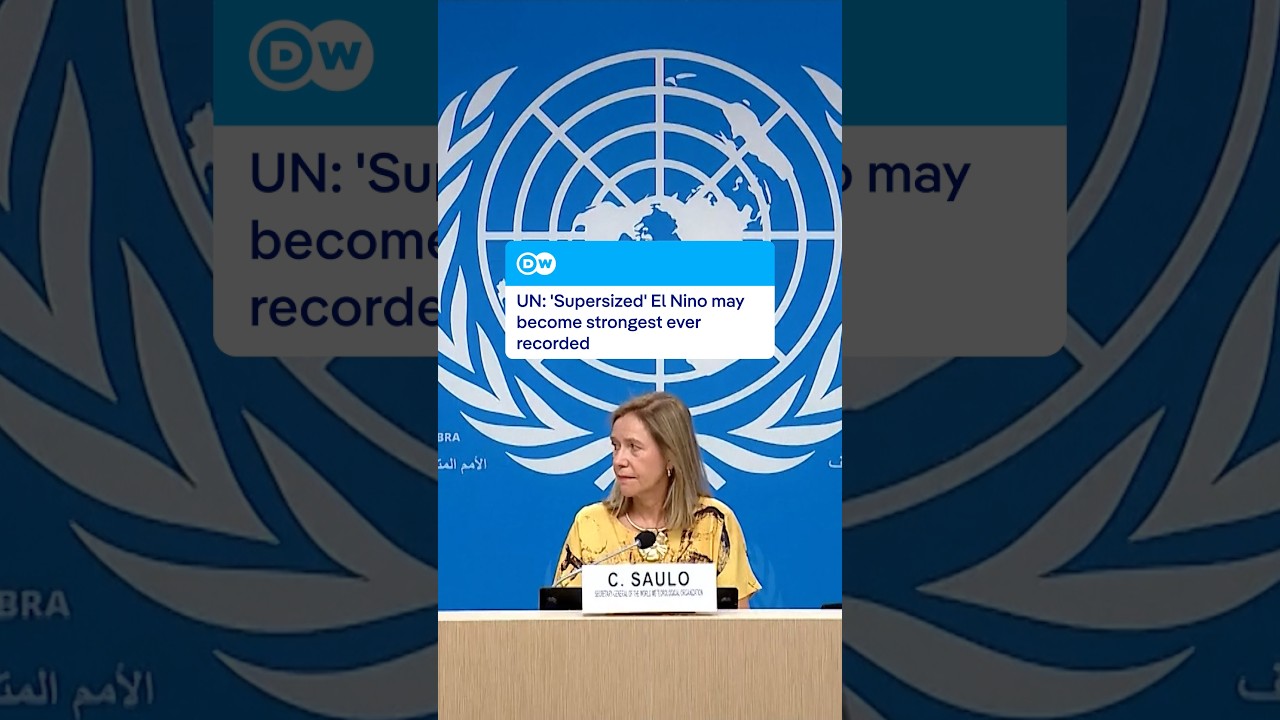 UN warns: ‘Supersized’ El Nino could break all records | DW News