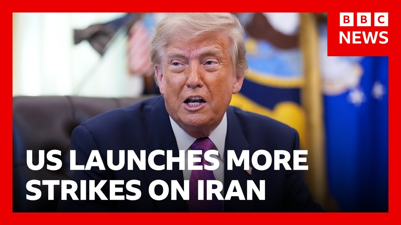 US attacks Iran after oil tankers struck in Strait of Hormuz | BBC News