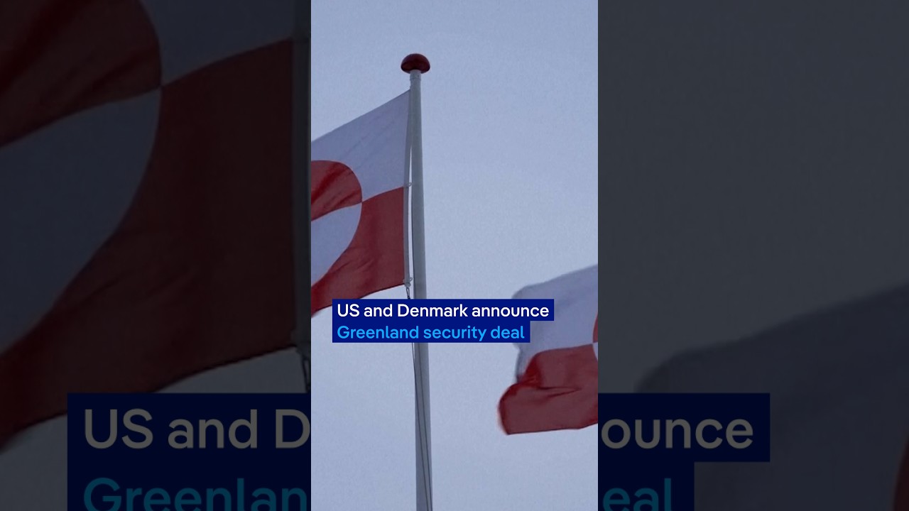US, Denmark reach Greenland security deal | DW News