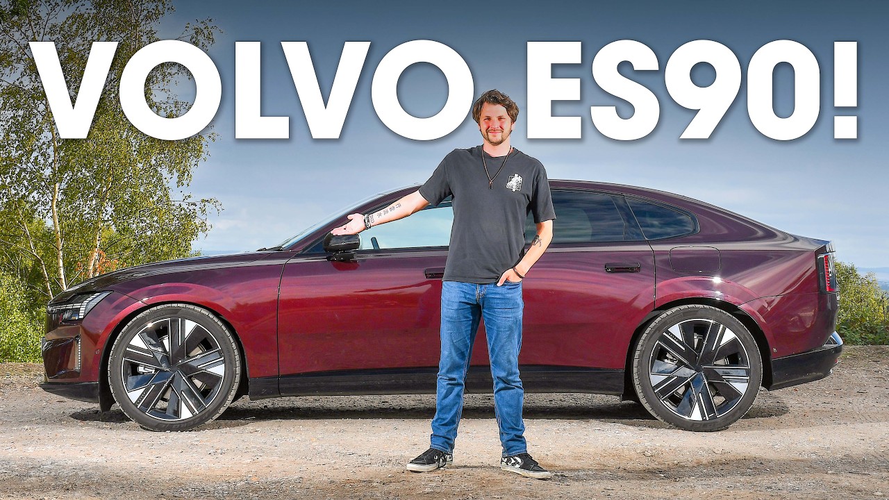 Volvo ES90 Review – Better than a BMW i5?