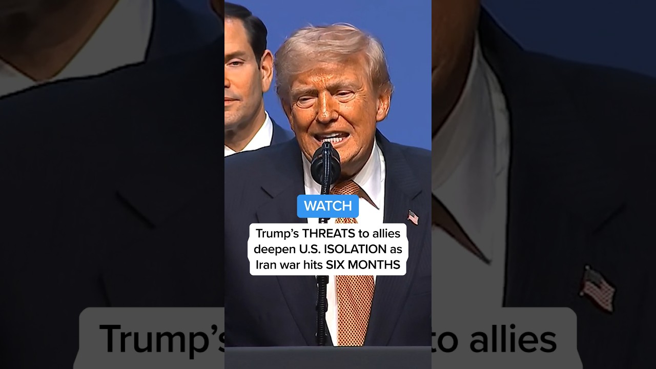 WATCH: Trump’s THREATS to allies deepen U.S. ISOLATION
