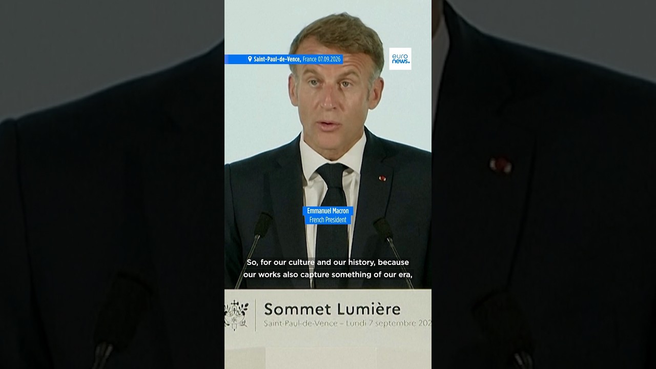 We must ‘regain control’ of AI, says French President Macron