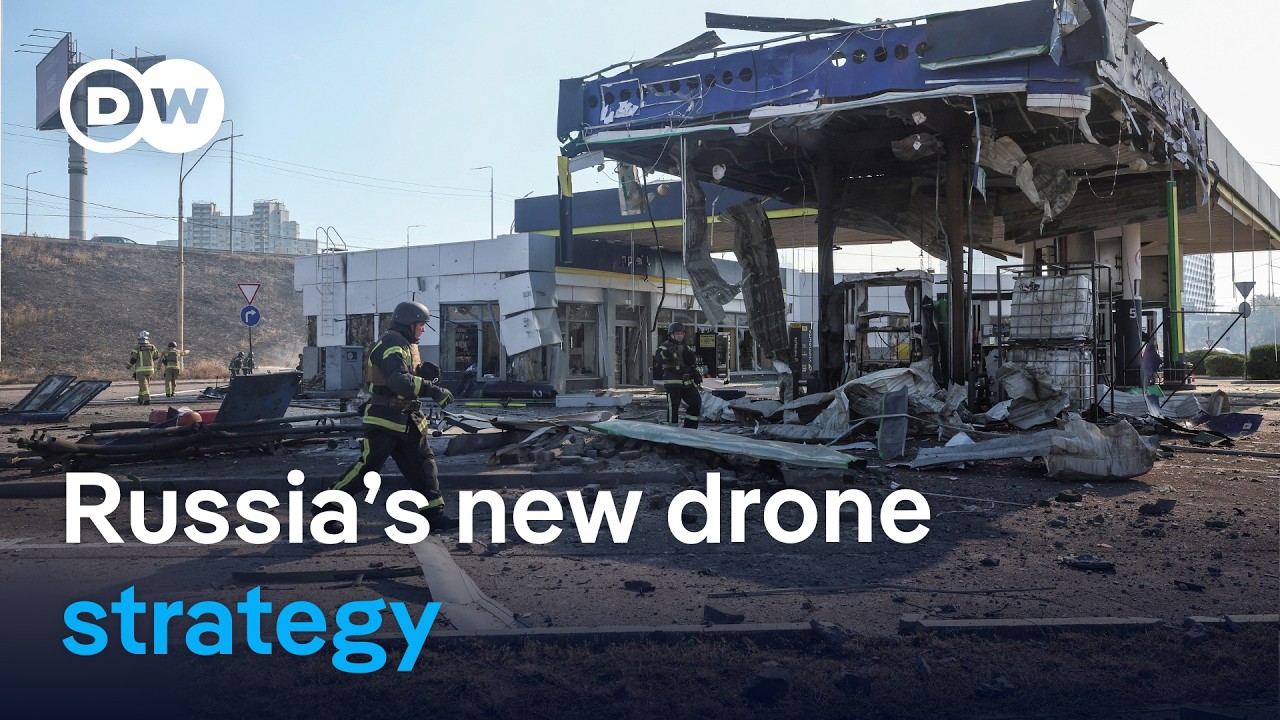 What Russia’s new jet-powered drones reveal about its war strategy | DW News