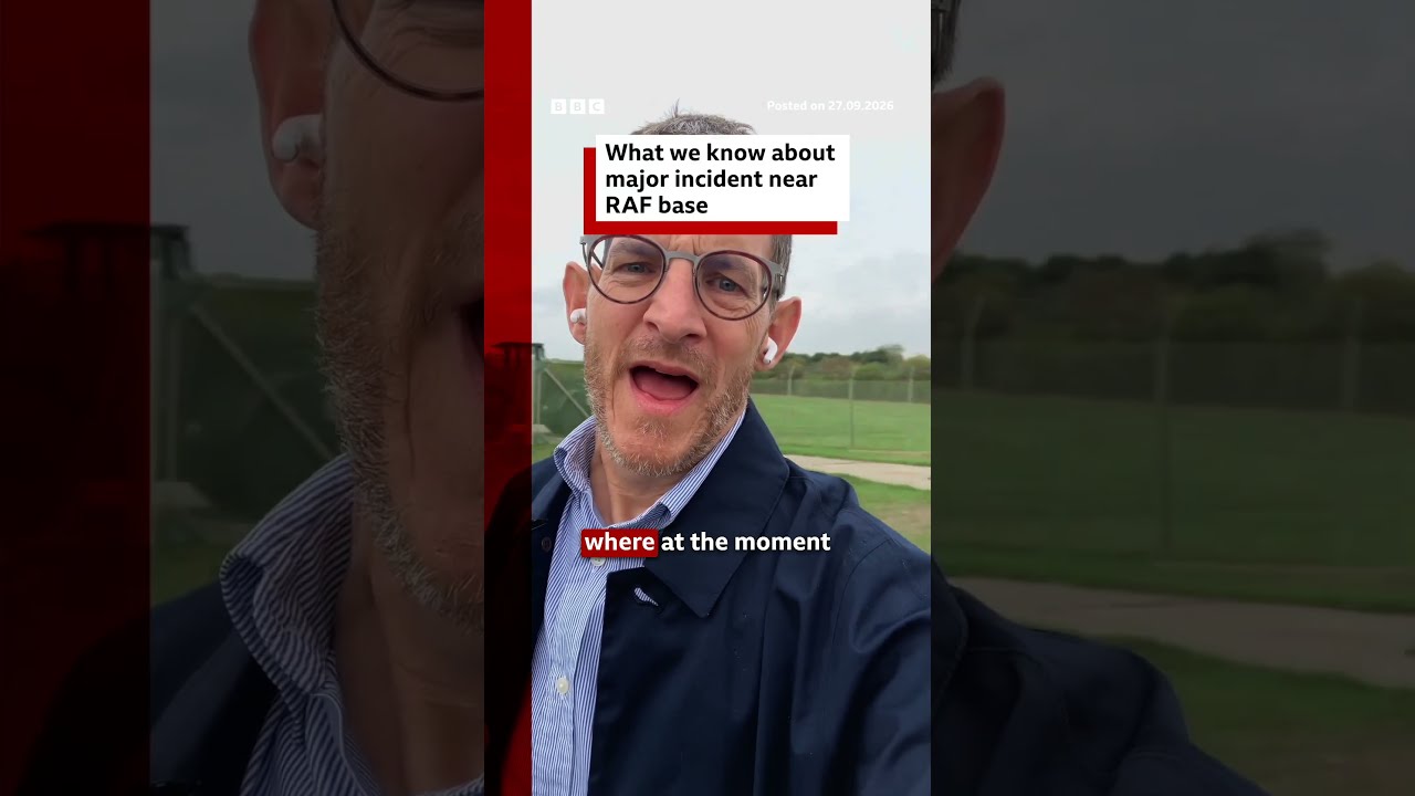What we know about major incident near RAF base. #BBCNews