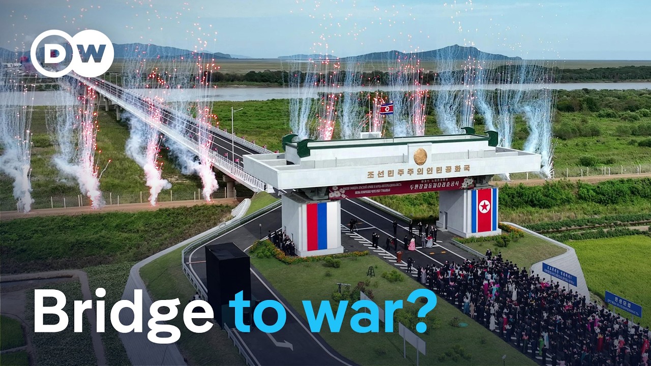 Why a new Russia-North Korea road bridge worries Ukraine | DW News