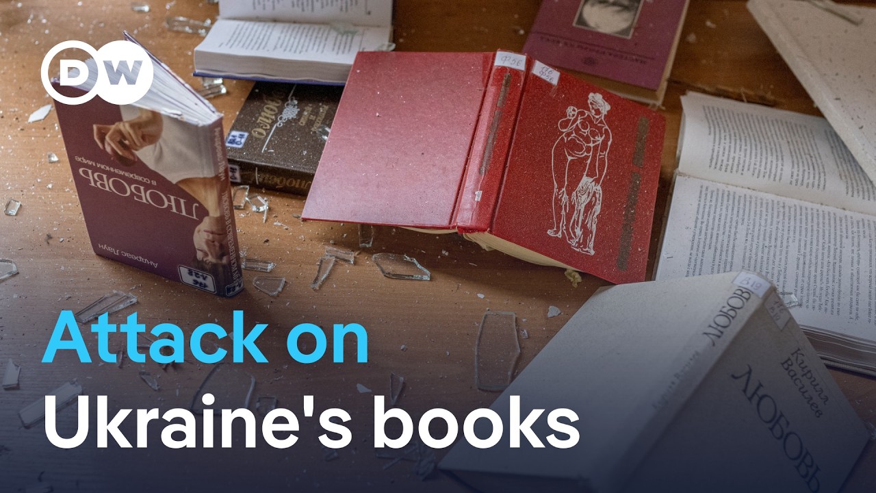 Why destroyed books are about more than paper in Ukraine | DW News