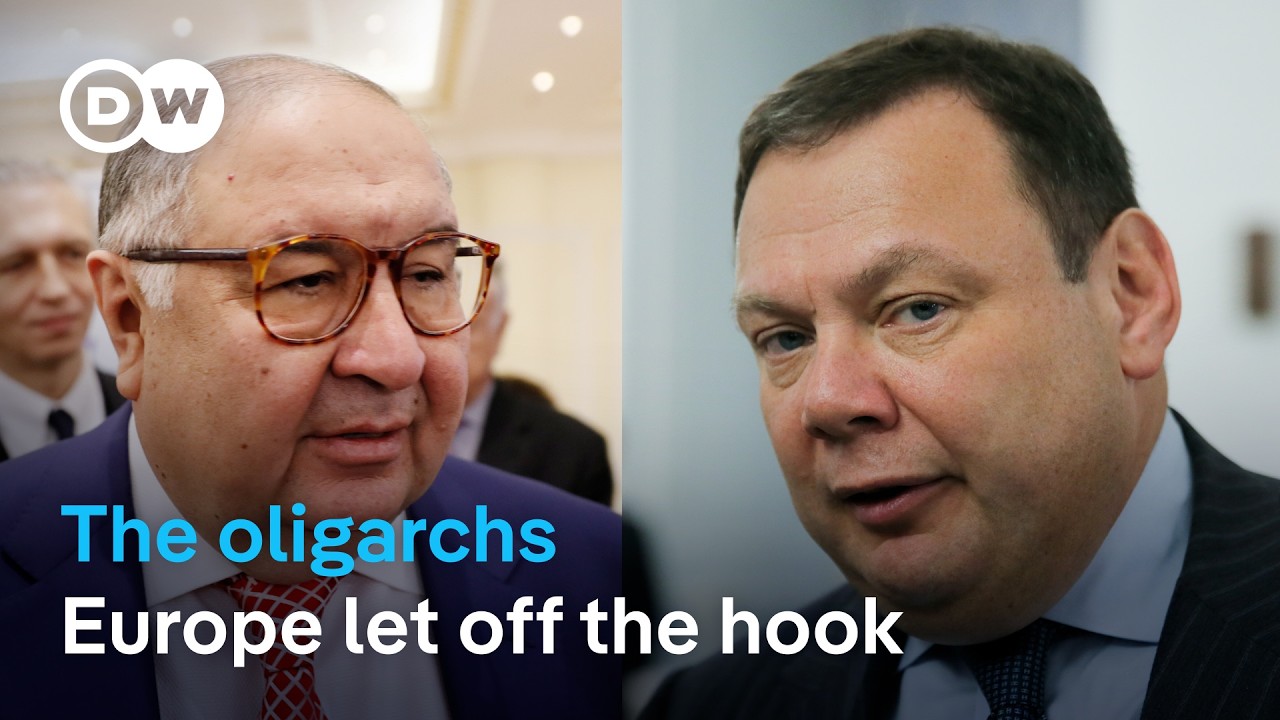 Why did the EU remove two Russian billionaires from its sanctions list?  | DW News