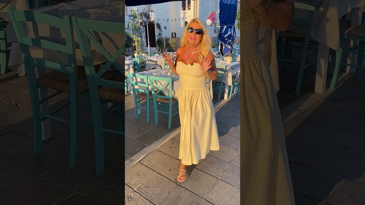 Why Every Woman Over 50 Needs A Butter Yellow Dress