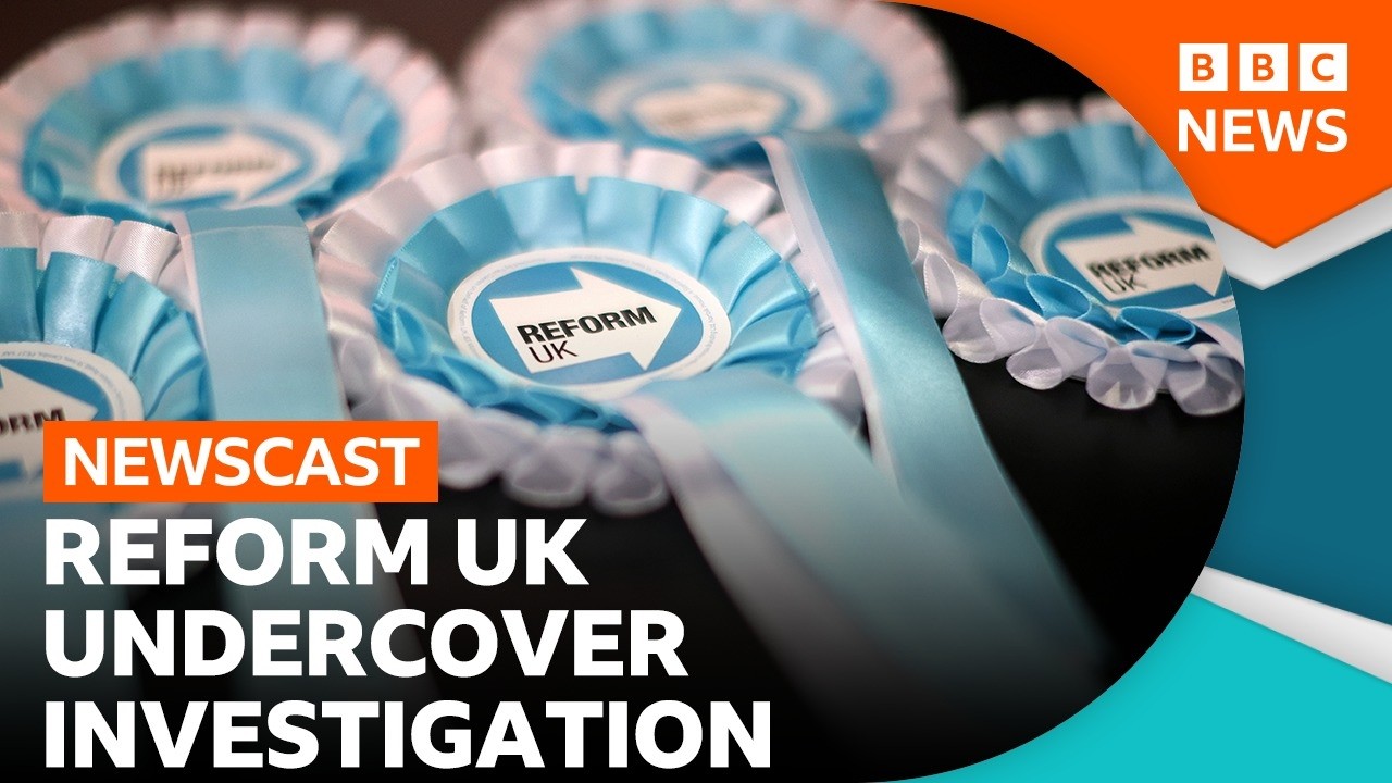 Why have two Reform UK officials stood down after an undercover investigation? | BBC Newscast