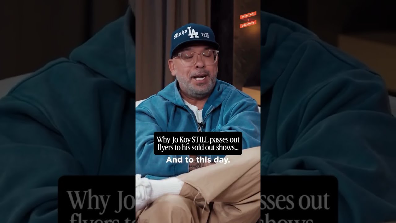 Why Jo Koy STILL passes out flyers to his sold out shows…