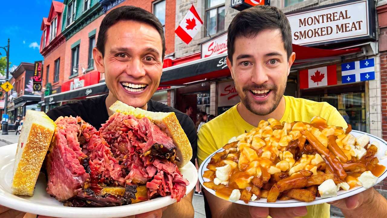Why Montreal Is Canada’s BEST Food City!! (Smoked Meat, Bagels & Poutine)