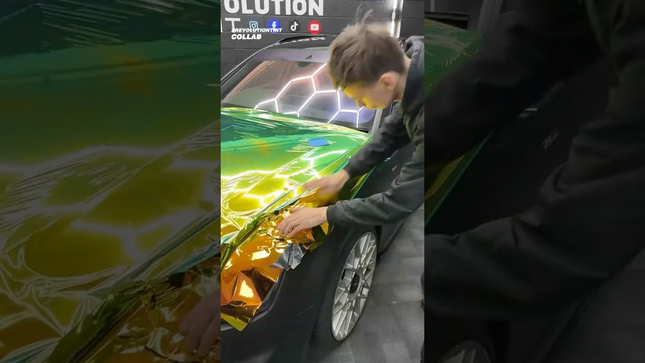 Wrapping Cars In Chrome! 🤑