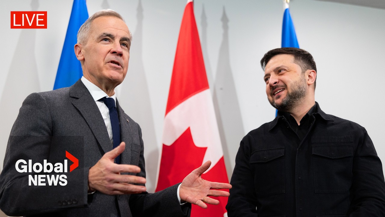 Zelenskyy meets with Carney in Calgary to discuss defence, economic and energy co-operation | LIVE