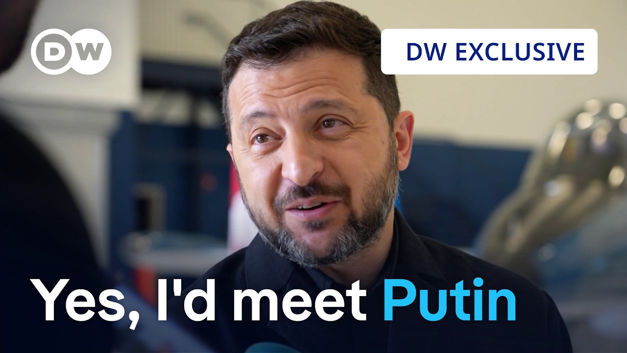 Zelenskyy says he’d meet Putin at a G20 summit in Miami | DW News