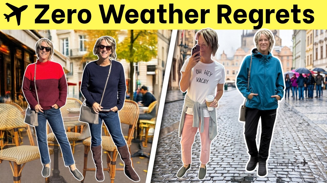 10 Pieces, Any Weather: Europe Fall or Winter Capsule Wardrobe (Over 40) #traveloutfits