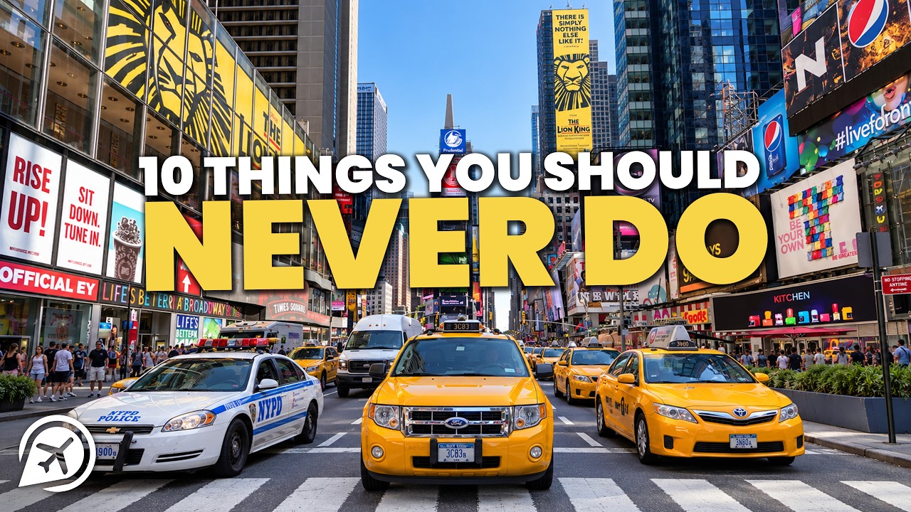 10 Things you should NEVER do in New York City