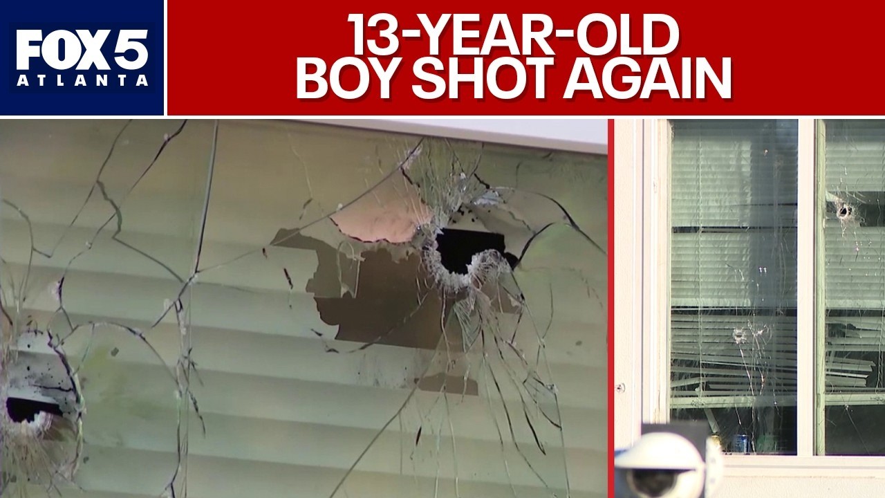 13-year-old shot again at SE Atlanta apartment complex | FOX 5 News