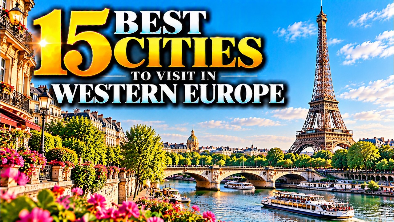15 Best Cities To Visit In Western Europe 2026 | Europe Travel Video