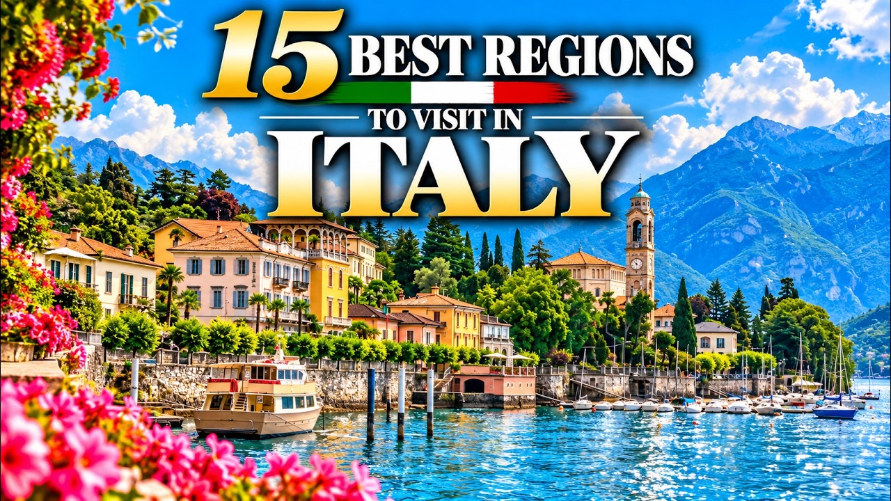 15 Best Regions In Italy | Italy Travel Video 2026