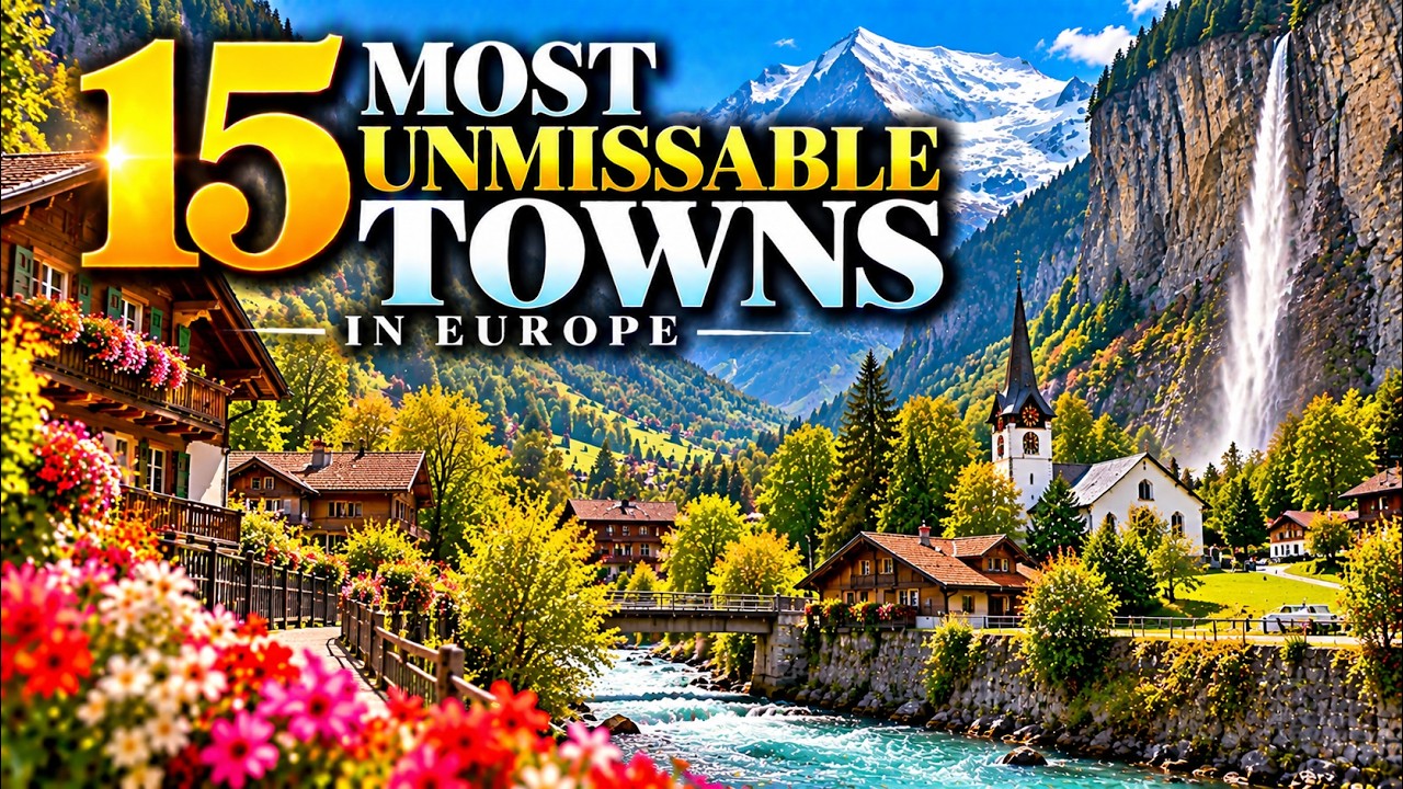 15 Most Unmissable Towns In Europe | Europe Travel Video 2026