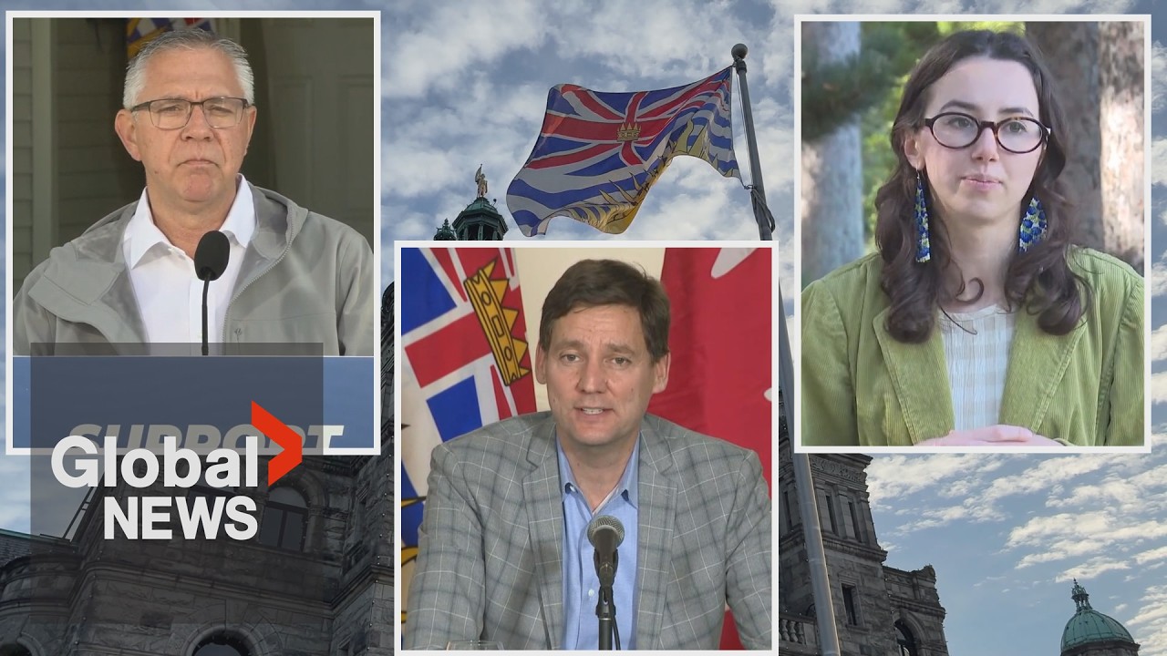 2026 BC election leaders debate: David Eby, Lorne Doerkson and Emily Lowan square off | FULL