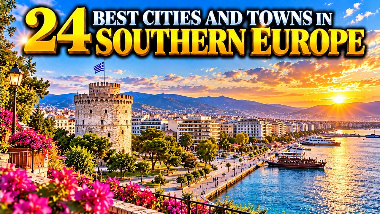 24 Best Cities & Towns To Visit In Southern Europe | Travel Video 2026