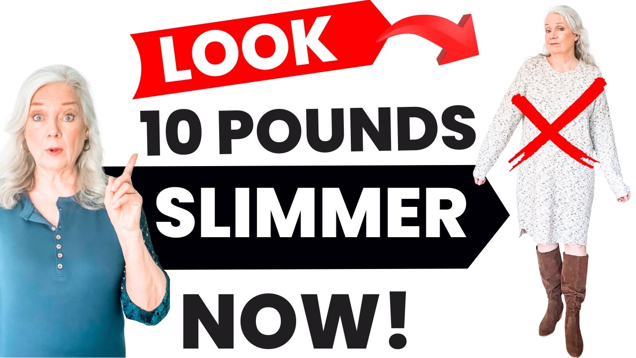 5 Style Secrets To Look 10 Pounds Thinner NOW!
