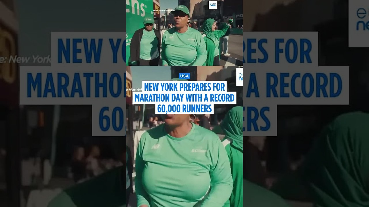 60.000 runners, two million spectators, one city: New York gets ready for marathon day