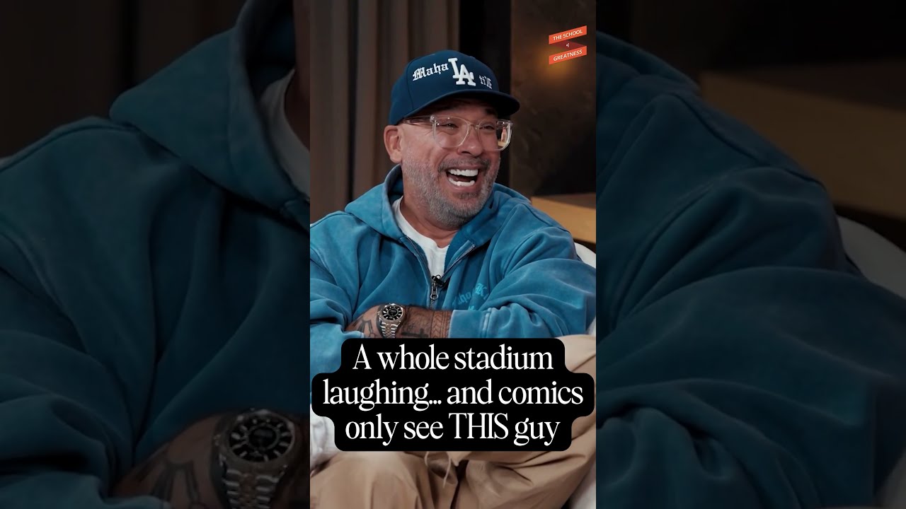 A whole stadium laughing except for…