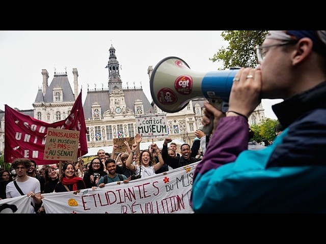 ‘Act five’: National Assembly opens budget debate amid ongoing student protests in France