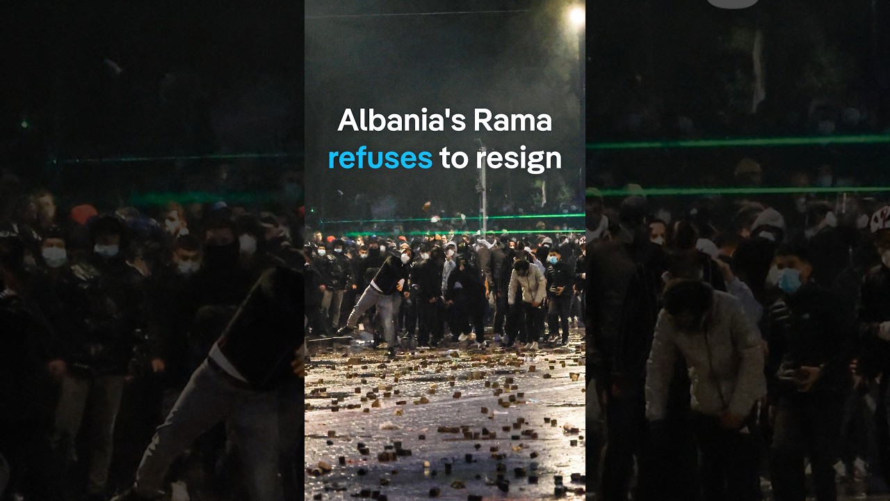 Albania’s Rama refuses to quit amid unrest | DW News
