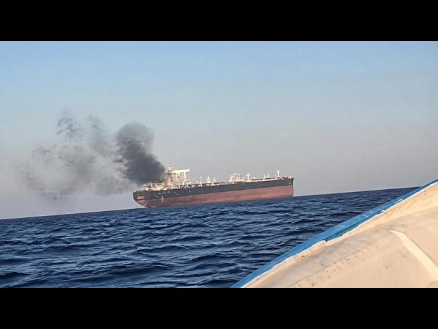 Another tanker catches fire near Hormuz after two cargo ships sunk in attacks