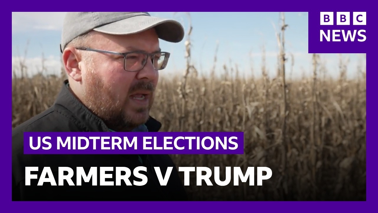 Are farmers and ranchers turning on Trump in Kansas? | BBC News