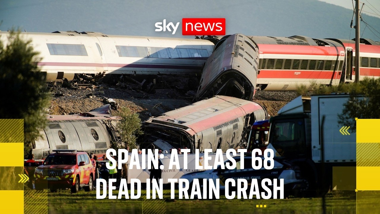 At least 68 dead in Spain train crash – as details of cause become clearer