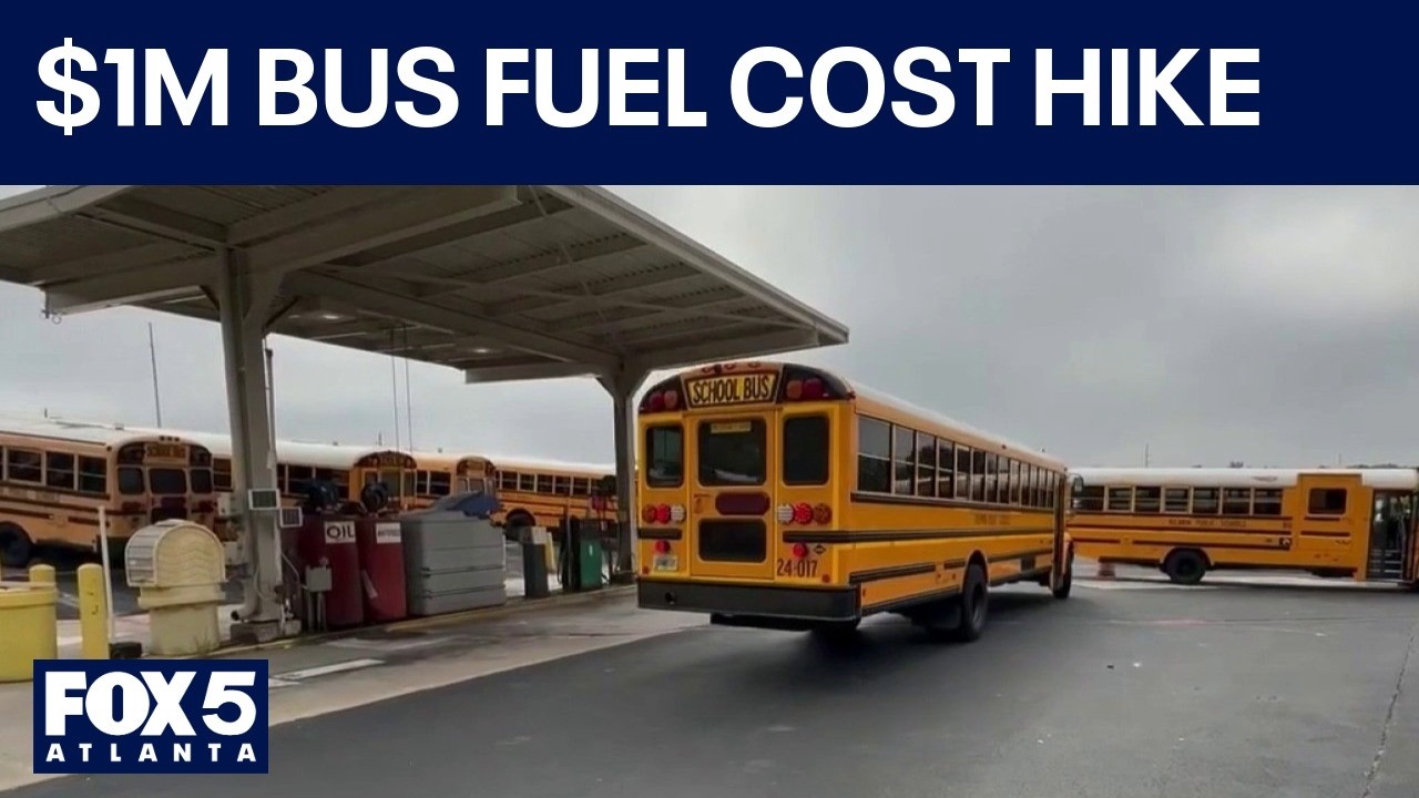 Atlanta school buses face nearly $1M diesel fuel price hike | FOX 5 News
