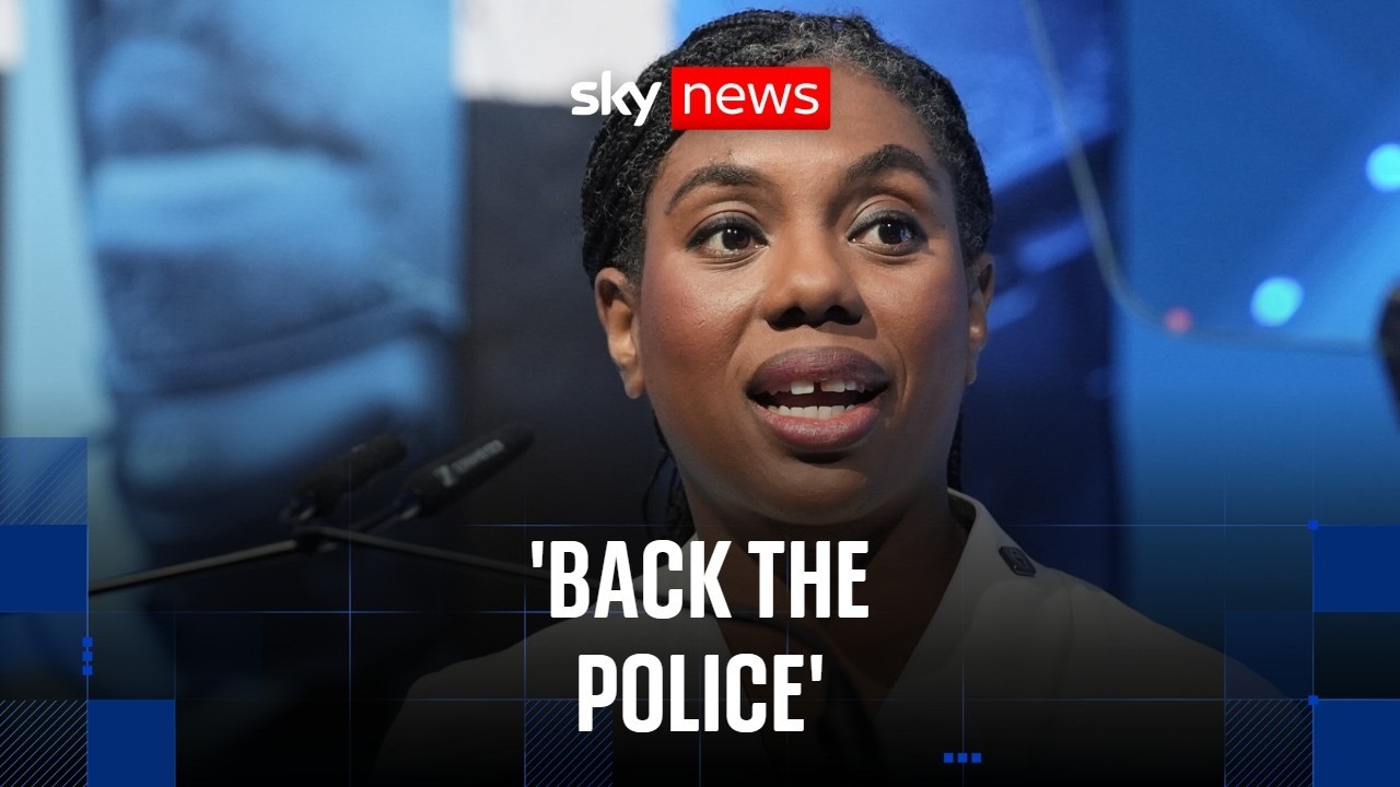 Badenoch ‘not scared’ to back the police