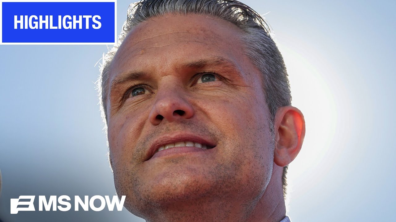 ‘BARBARIC PLAN’ Watch MS NOW’s reaction to Hegseth’s firing squad execution livestream plan