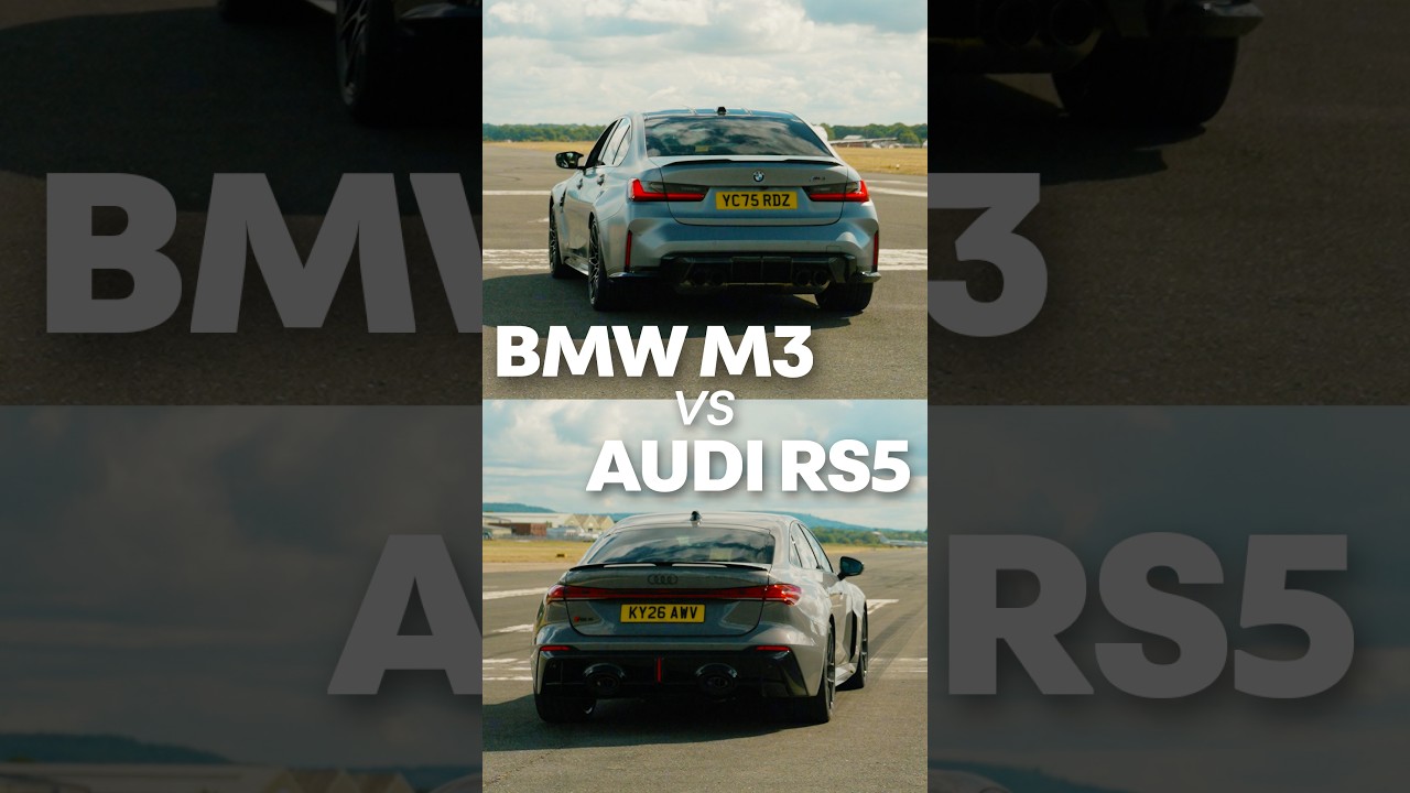 BMW M3 Takes On The NEW Audi RS5 🏁