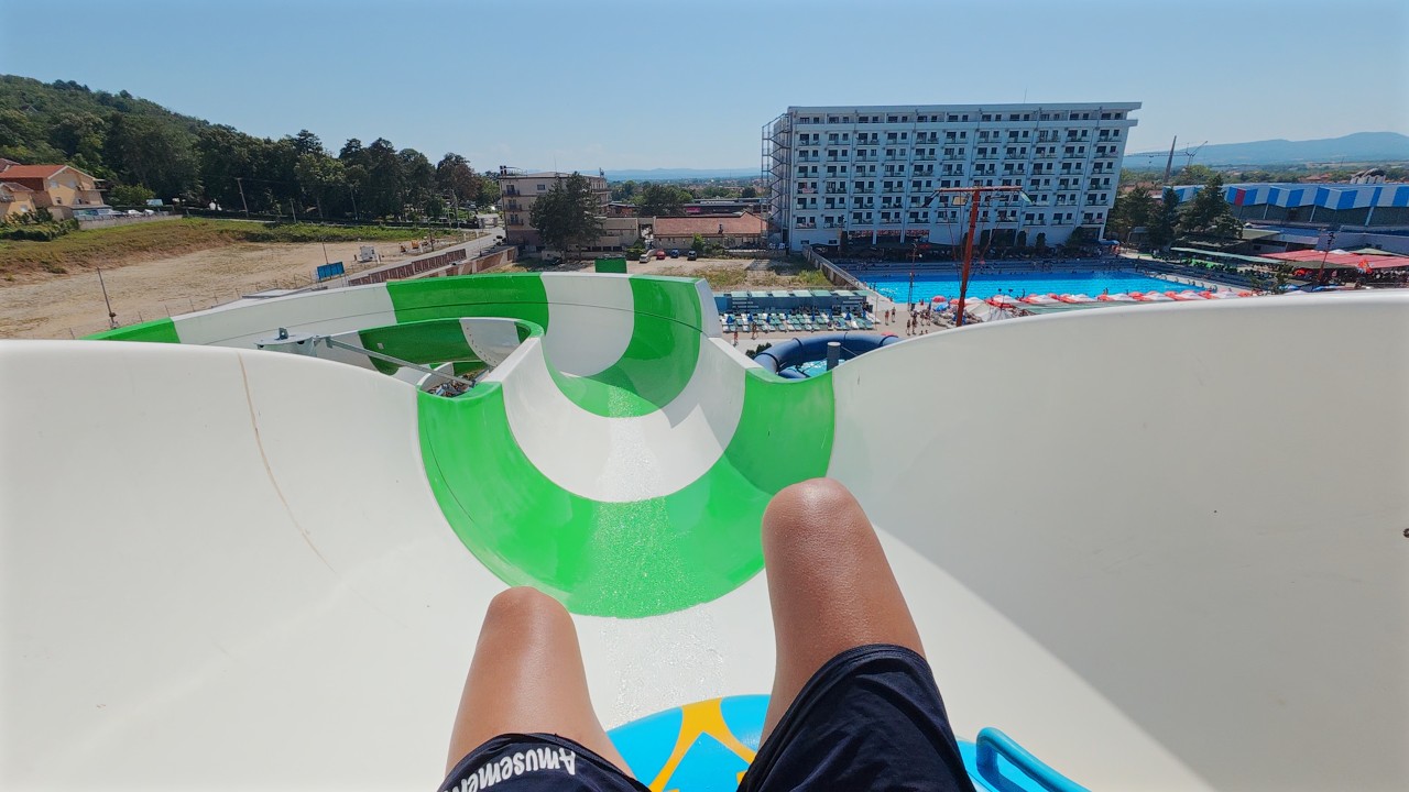 Boomerang Water Slide at Aquapark Jagodina 🇷🇸