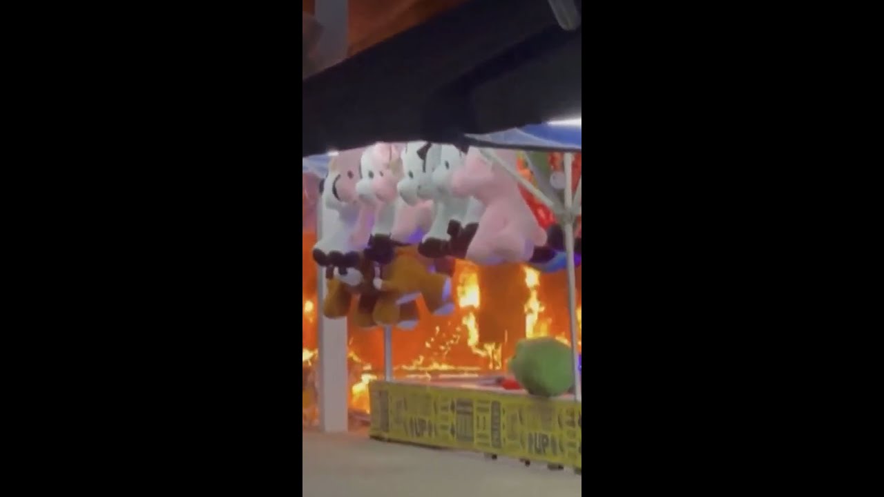 Booths catch fire at State Fair of Texas
