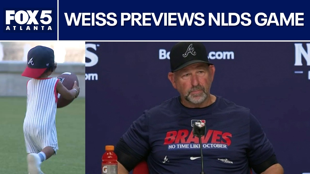 Braves manager Walt Weiss previews must-win NLDS Game 4 | FOX 5 News