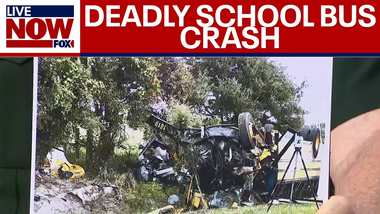 BREAKING: 2 dead in Florida school bus crash, sheriff says