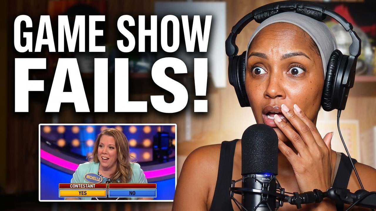 BRITT CAN’T BELIEVE THESE BIGGEST GAMESHOW FAILS EVER (Family Feud, Match Game, Celebrity Name Game)