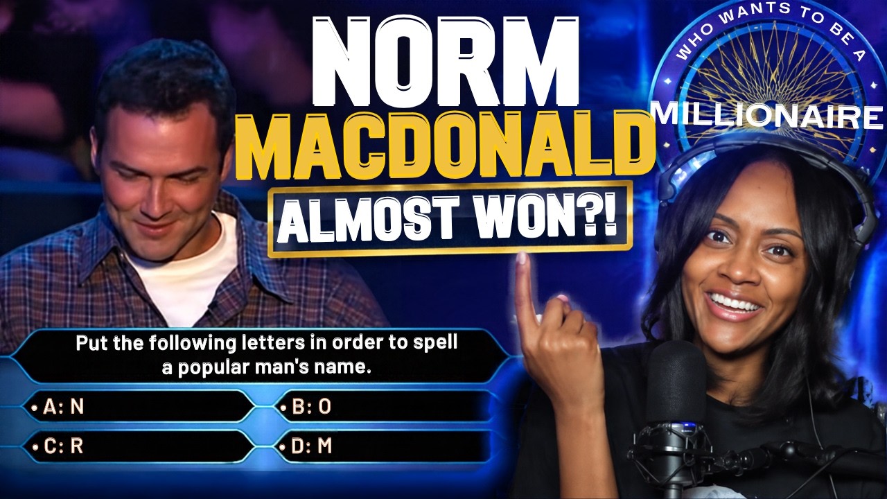Britt Reacts to Norm MacDonald on Who Wants to Be a Millionaire?!