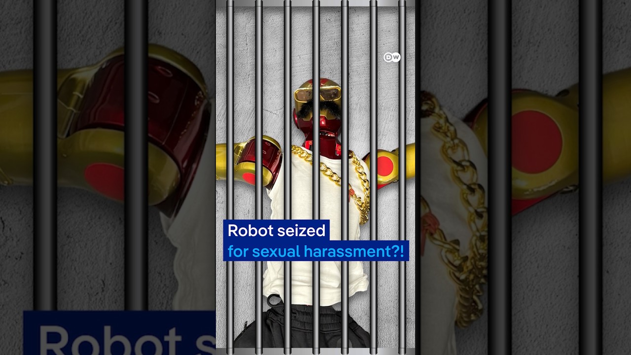 Can a robot commit harassment? Police seize humanoid | DW News