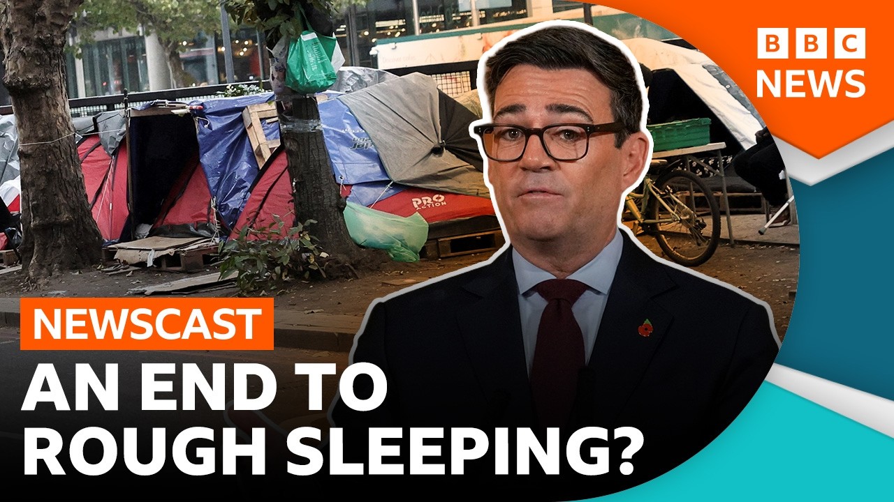 Can the government actually end rough sleeping by Christmas?  | BBC Newscast