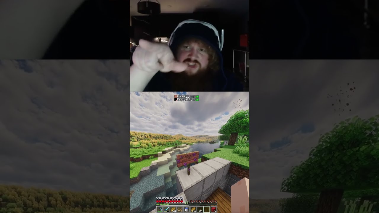 CaseOh’s Reaction To His Own Stream Crashing